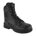 Magnum Work Shoes Strike Force 8.0 WP Leather (waterproof, Sidezip) Composite Toe & Plate black Men's